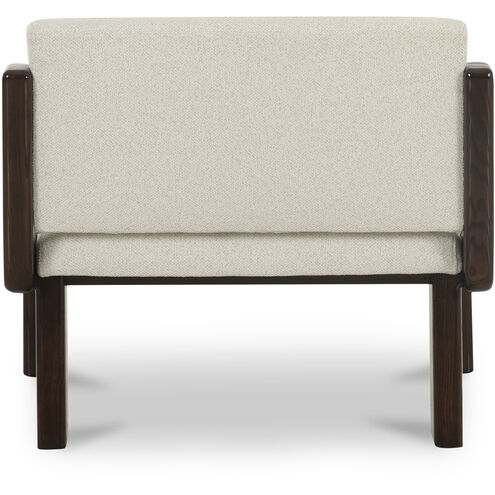 Edie White Accent Chair